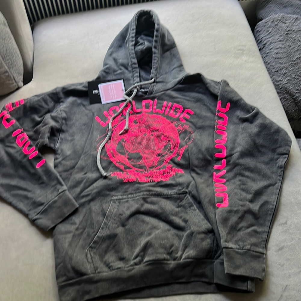 PrettyLittleThing Grey Lounge Hoodie